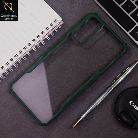 Vivo V20 SE Cover - Green - Hybrid Tpu Pc Case