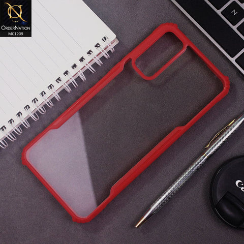 Vivo Y20 Cover - Red - Hybrid Tpu Pc Case