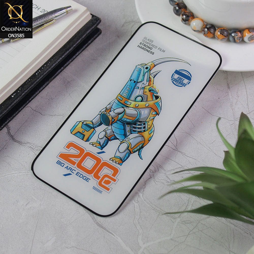 iPhone 14 Pro Screen Protector - New 200C Big Arc Edge Tempered Glass Screen Protector