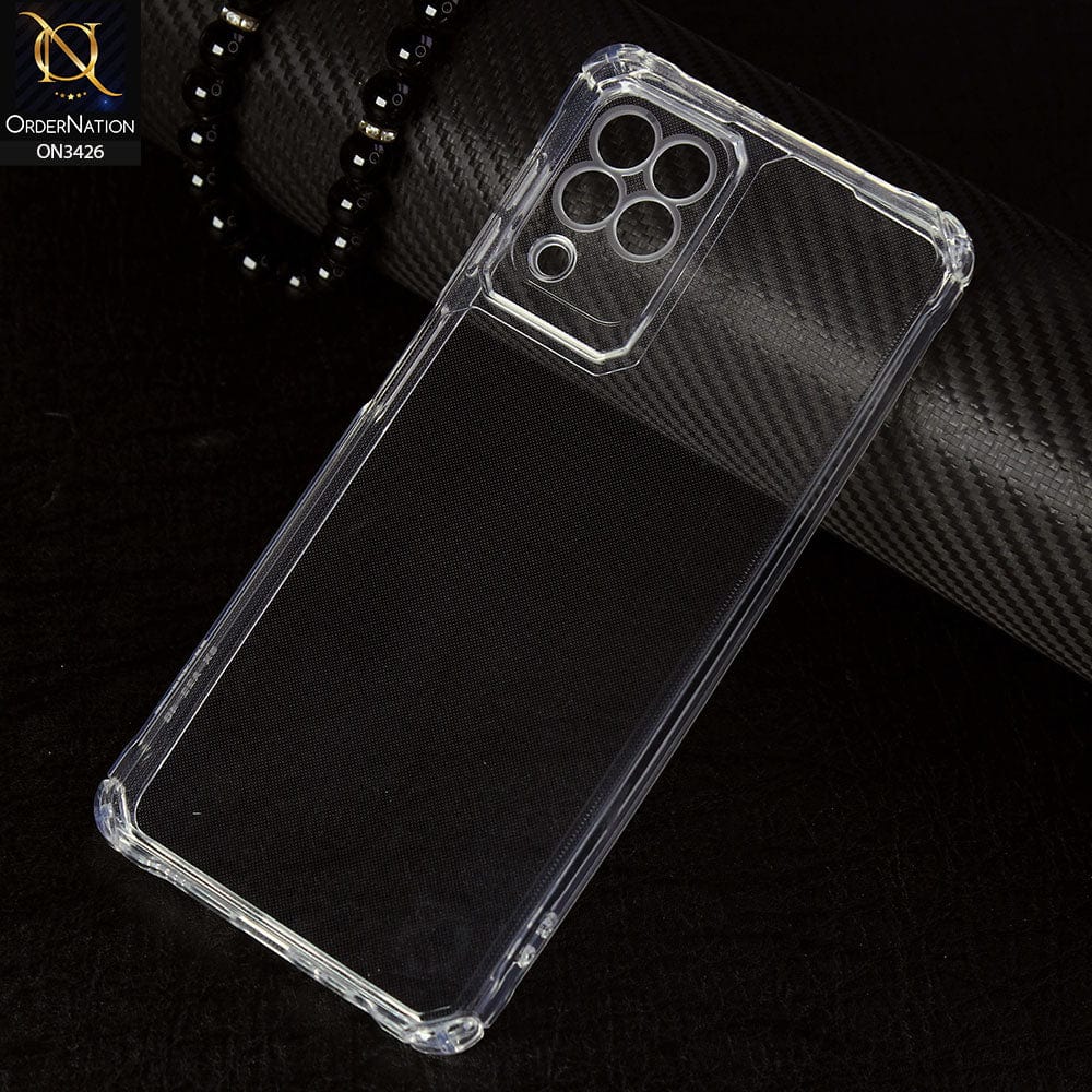 Samsung Galaxy A22 Cover - Transparent - New Soft TPU Shock Proof Bumper Transparent Protective Case with Camera Protection