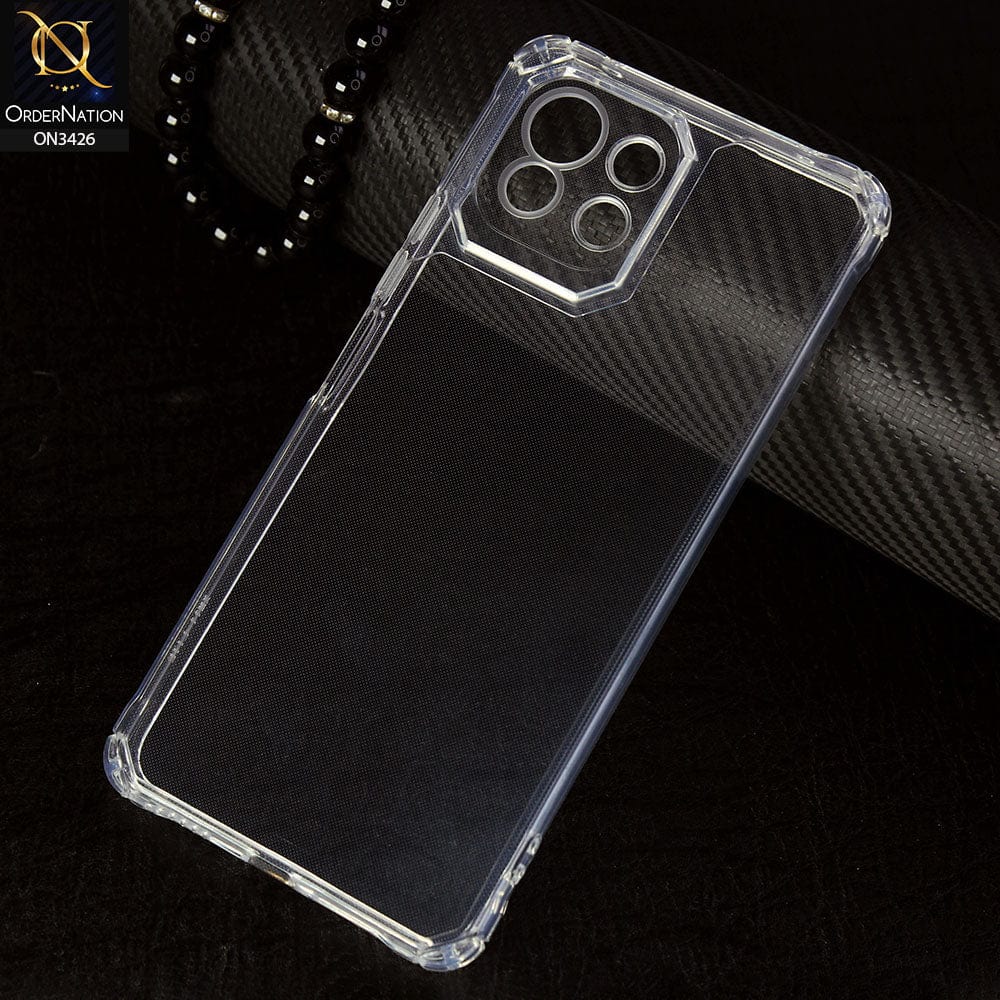 Xiaomi Mi 11 Lite Cover - Transparent - New Soft TPU Shock Proof Bumper Transparent Protective Case with Camera Protection