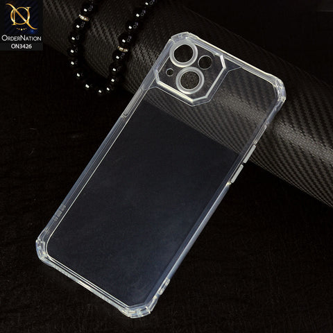 Xiaomi Redmi 9A Cover - Transparent - New Soft TPU Shock Proof Bumper Transparent Protective Case with Camera Protection