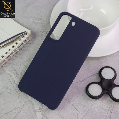 Samsung Galaxy S22 5G Cover - Midnight Blue - Soft Shockproof Sillica Gel Case