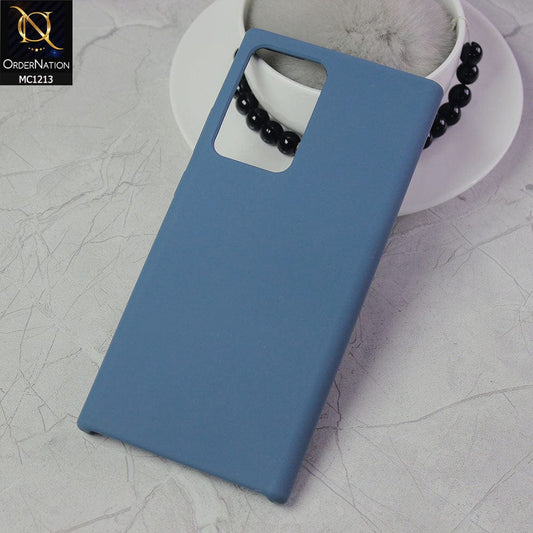 Samsung Galaxy Note 20 Ultra Cover - Cobalt Blue - Soft Shockproof Sillica Gel Case