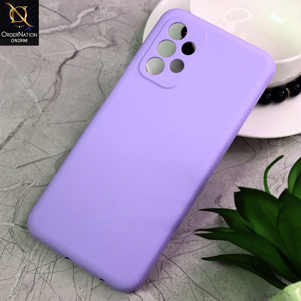 Samsung Galaxy A23 Cover - Light Purple - New Stylish Soft Candy Colors Case