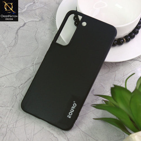 Samsung Galaxy S22 5G Cover - Black - EOURO Shock Resistant Soft Silicone Camera Protection Case