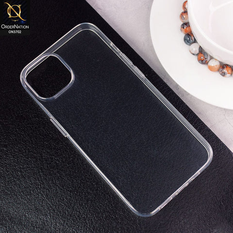 iPhone 13 Cover - Transparent - Soft Silicon Transparent Case