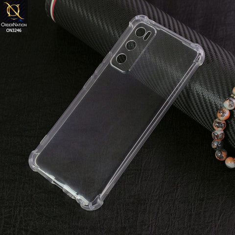 Vivo V20 SE Cover - Soft 4D Design Shockproof Silicone Transparent Clear Camera Protection Case