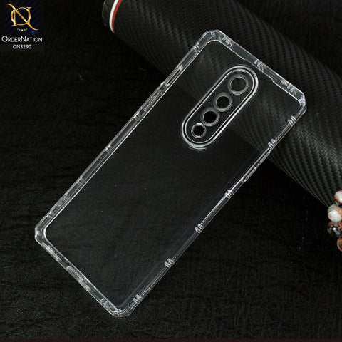 OnePlus 8 4G Cover -  Four Sided Airbag  Clear Transparent Soft Case