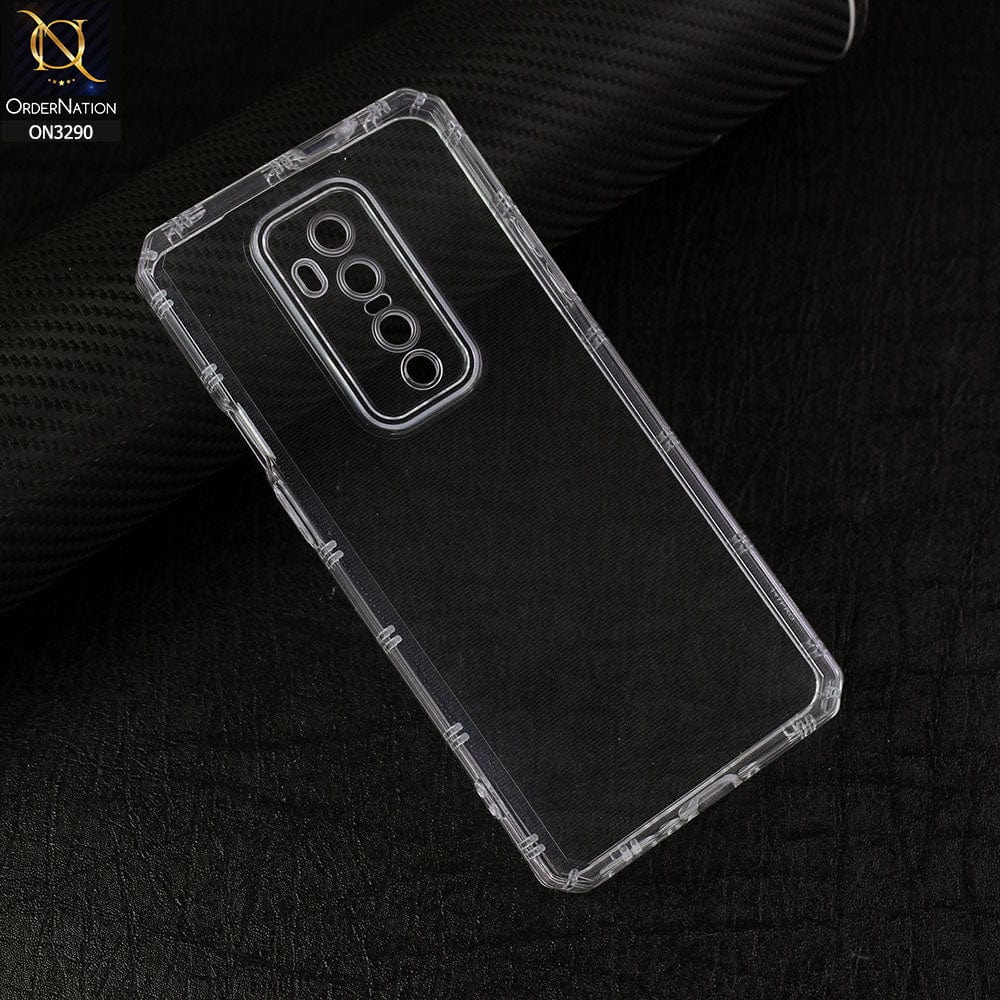 OnePlus 7 Pro Cover -  Four Sided Airbag  Clear Transparent Soft Case