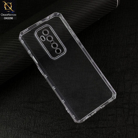 OnePlus 7 Pro Cover -  Four Sided Airbag  Clear Transparent Soft Case