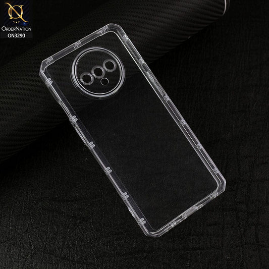 OnePlus 7T Cover -  Four Sided Airbag  Clear Transparent Soft Case