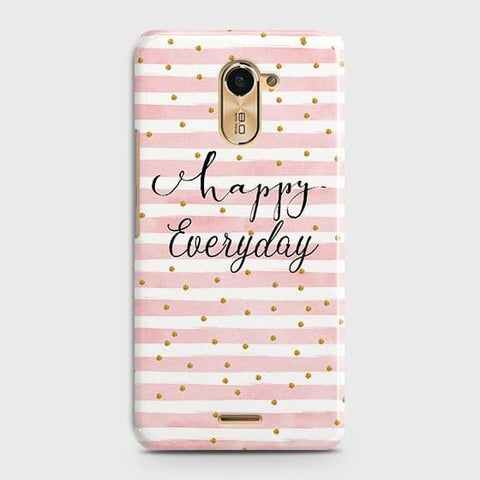 Infinix Hot 4 / Hot 4 Pro Cover - Trendy Happy Everyday Printed Hard Case with Life Time Colors Guarantee b54