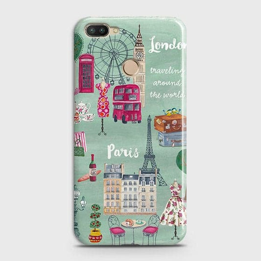 Infinix Hot 6 Pro Cover - Matte Finish - London, Paris, New York ModernPrinted Hard Case with Life Time Colors Guarantee