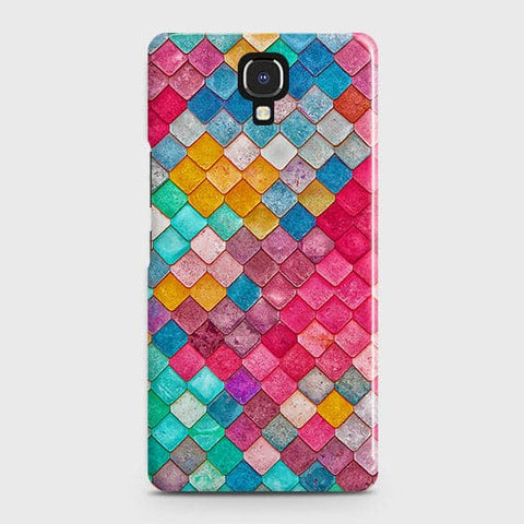 Infinix Note 4 / X572 Cover - Chic Colorful Mermaid Printed Hard Case with Life Time Colors Guarantee