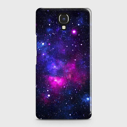 Infinix Note 4 / X572 Cover - Dark Galaxy Stars Modern Printed Hard Case with Life Time Colors Guarantee