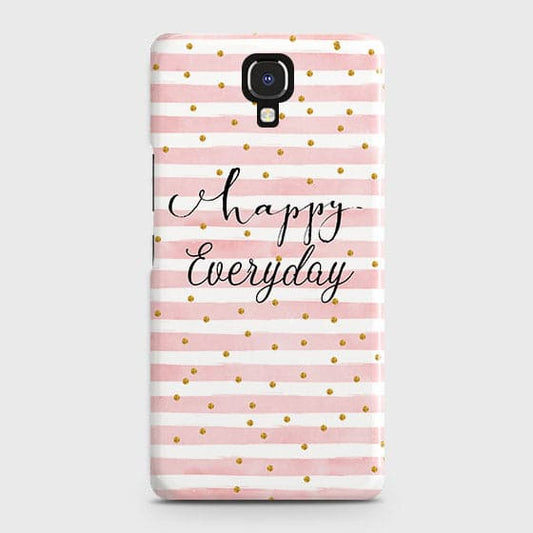 Infinix Note 4 / X572 Cover - Trendy Happy Everyday Printed Hard Case with Life Time Colors Guarantee