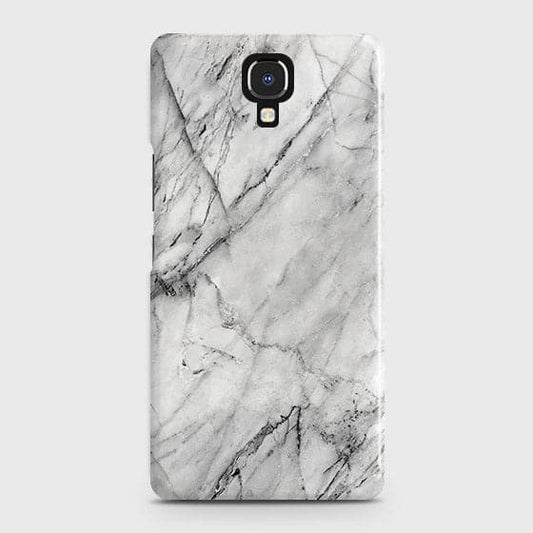 Infinix Note 4 / X572 Cover - Matte Finish - Trendy White Floor Marble Printed Hard Case with Life Time Colors Guarantee - D2