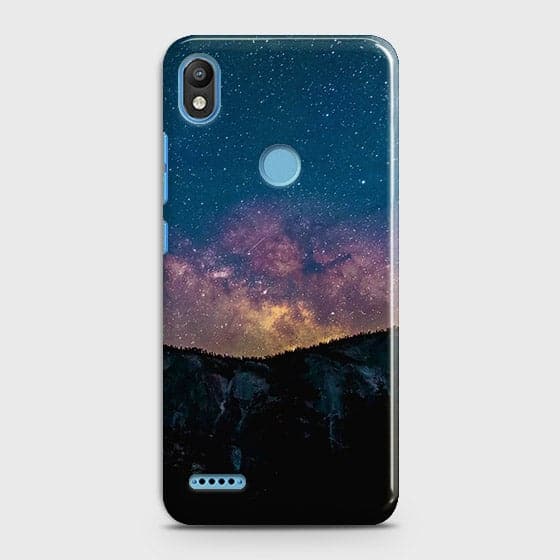 Infinix Smart 2 / X5515 Cover - Matte Finish - Embrace Dark Galaxy  Trendy Printed Hard Case with Life Time Colors Guarantee
