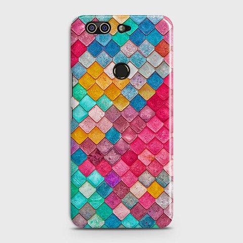 Infinix Zero 5 Cover - Chic Colorful Mermaid Printed Hard Case with Life Time Colors Guarantee