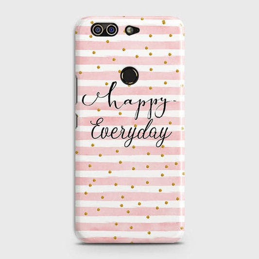 Infinix Zero 5 Cover - Trendy Happy Everyday Printed Hard Case with Life Time Colors Guarantee