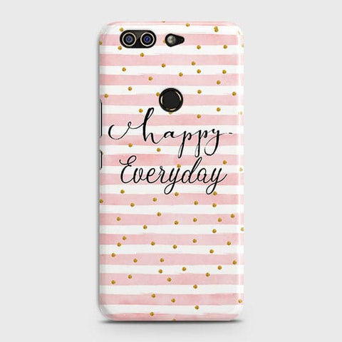 Infinix Zero 5 Cover - Trendy Happy Everyday Printed Hard Case with Life Time Colors Guarantee