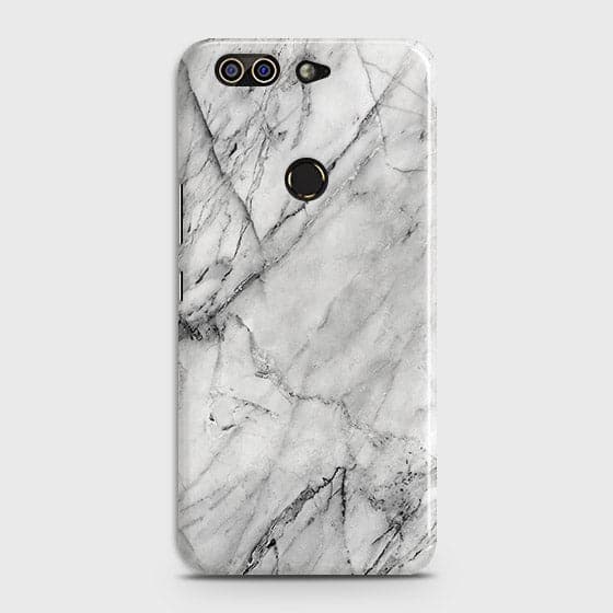 Infinix Zero 5 Cover - Matte Finish - Trendy White Floor Marble Printed Hard Case with Life Time Colors Guarantee - D2