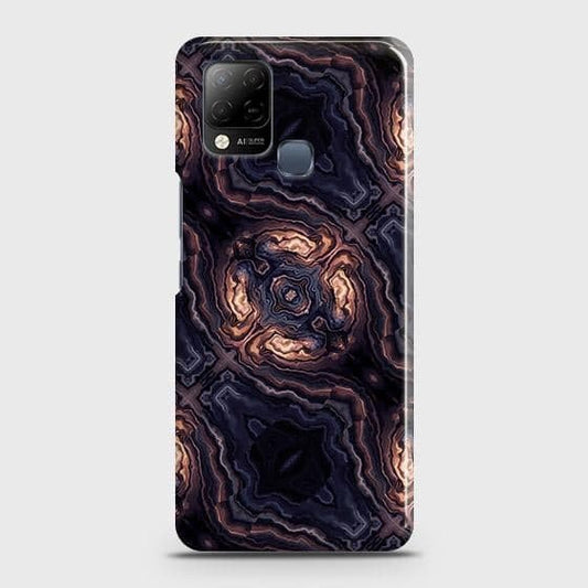Infinix Hot 10s Cover - Source of Creativity Trendy Printed Hard Case with Life Time Colors Guarantee
