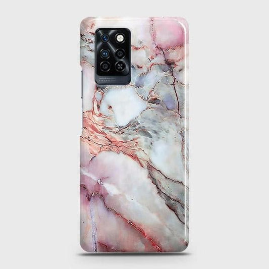 Infinix Note 10 Pro Cover - Violet Sky Marble Trendy Printed Hard Case with Life Time Colors Guarantee