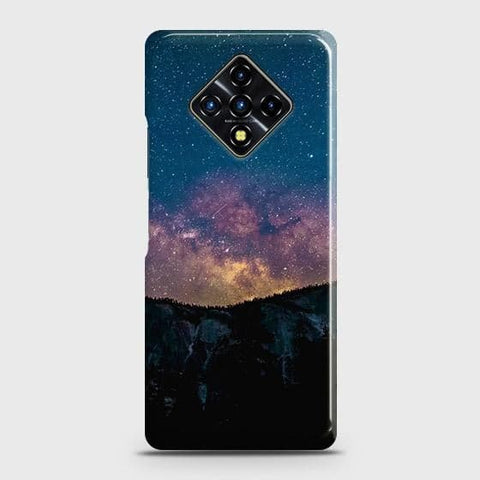 Infinix Zero 8 Cover - Matte Finish - Embrace Dark Galaxy  Trendy Printed Hard Case with Life Time Colors Guarantee