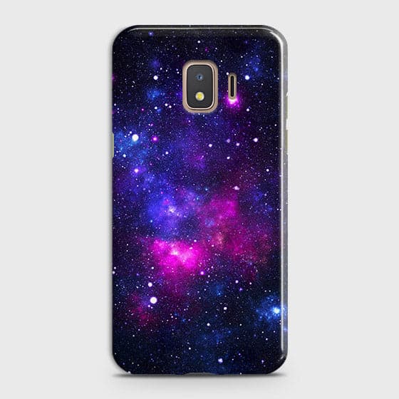 Samsung Galaxy J2 Core 2018 Cover - Dark Galaxy Stars Modern Printed Hard Case with Life Time Colors Guarantee