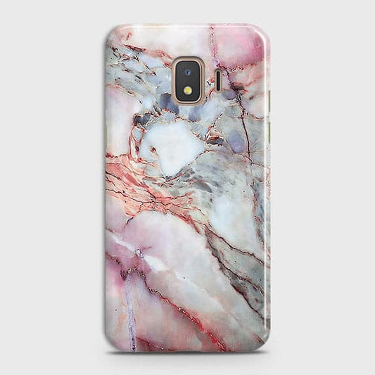 Samsung Galaxy J2 Core 2020 Cover - Violet Sky Marble Trendy Printed Hard Case with Life Time Colors Guarantee