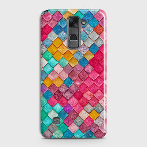 LG Stylus 2 / Stylus 2 Plus / Stylo 2 / Stylo 2 Plus Cover - Chic Colorful Mermaid Printed Hard Case with Life Time Colors Guarantee