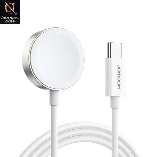 JOYROOM S-IW004 Type-C / USB-C to 8 Pin Magnetic Charging Cable - White