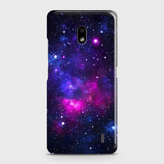 Nokia 2.2 Cover - Dark Galaxy Stars Modern Printed Hard Case with Life Time Colors Guarantee