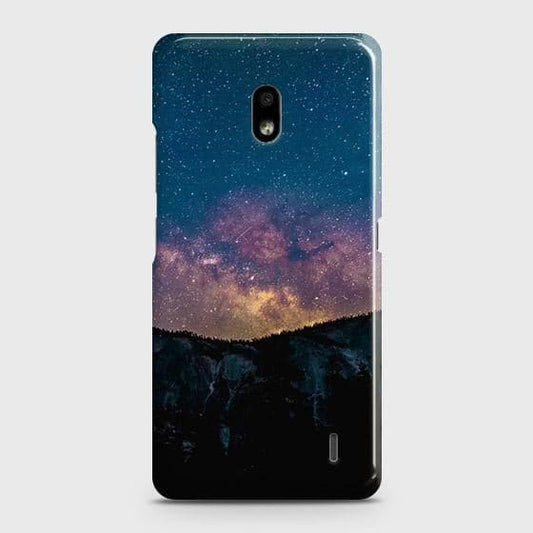 Nokia 2.2 Cover - Matte Finish - Embrace Dark Galaxy  Trendy Printed Hard Case with Life Time Colors Guarantee