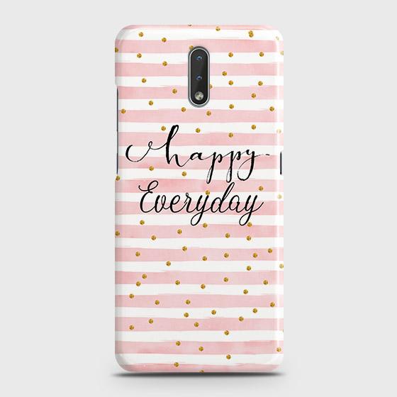 Nokia 2.3 Cover - Trendy Happy Everyday Printed Hard Case with Life Time Colors Guarantee