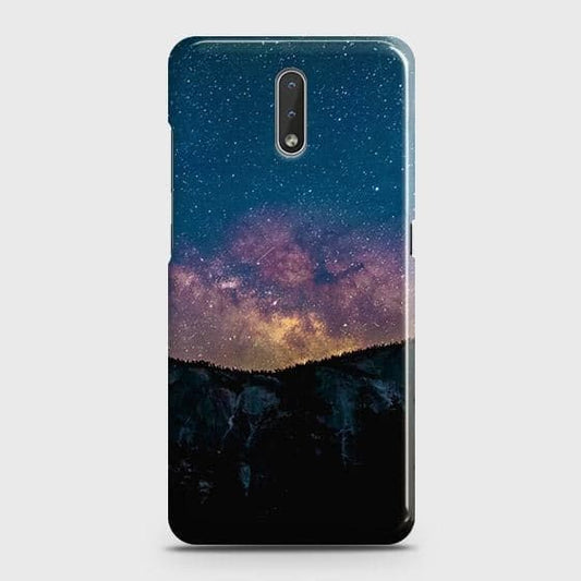Nokia 2.3 Cover - Matte Finish - Embrace Dark Galaxy  Trendy Printed Hard Case with Life Time Colors Guarantee