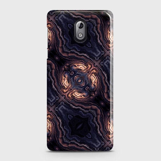 Nokia 3.1 Cover - Source of Creativity Trendy Printed Hard Case with Life Time Colors Guarantee