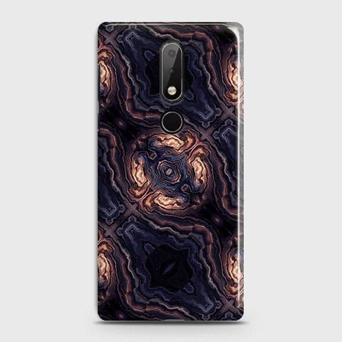 Nokia 7.1 Cover - Source of Creativity Trendy Printed Hard Case with Life Time Colors Guarantee