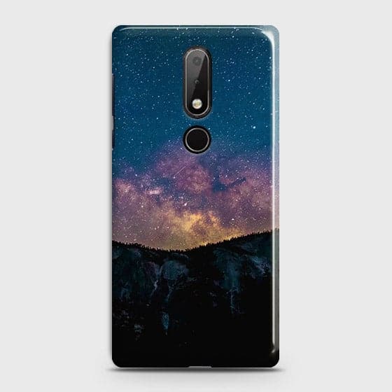 Nokia 7.1 Cover - Matte Finish - Embrace, Dark  Trendy Printed Hard Case With Life Time Colour Guarantee b56