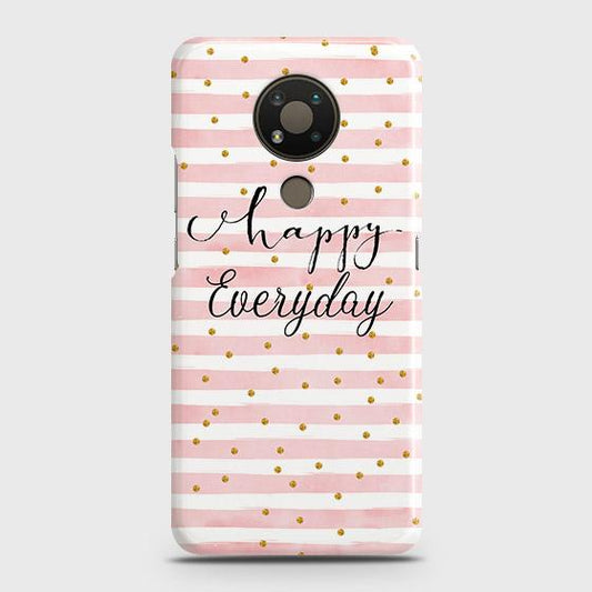 Nokia 3.4 Cover - Trendy Happy Everyday Printed Hard Case with Life Time Colors Guarantee