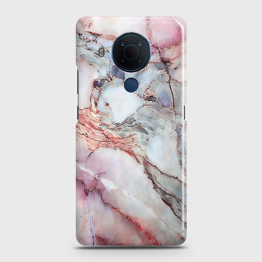 Nokia 5.4 Cover - Violet Sky Marble Trendy Printed Hard Case with Life Time Colors Guarantee ( Fast Delivery )