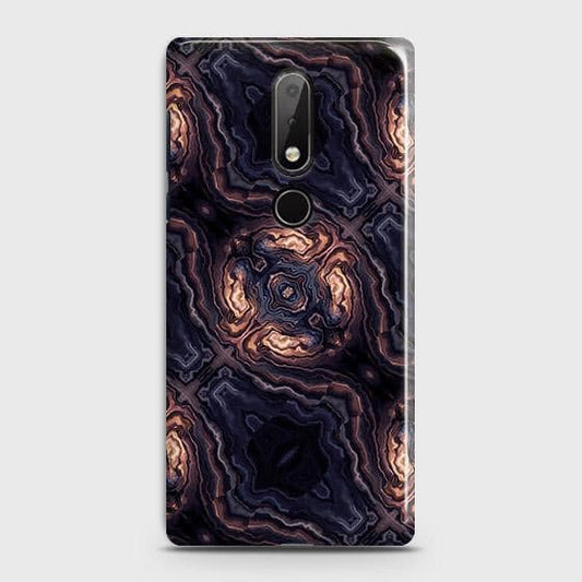 Nokia 6.1 Plus Cover - Source of Creativity Trendy Printed Hard Case with Life Time Colors Guarantee