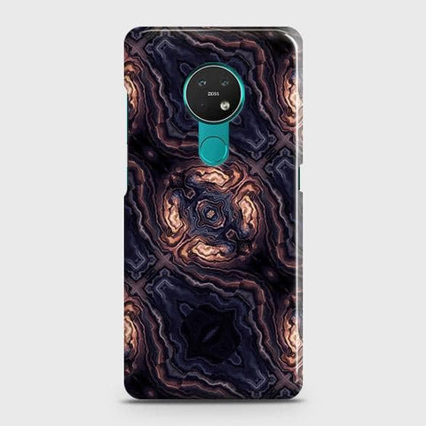 Nokia 7.2 Cover - Source of Creativity Trendy Printed Hard Case with Life Time Colors Guarantee