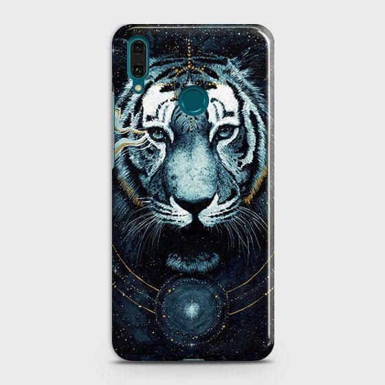 Huawei Nova 3i / P Smart Plus Cover - Vintage Galaxy Tiger Printed Hard Case with Life Time Colors Guarantee