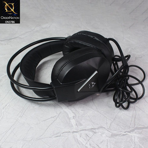 Black - E-Sport Gaming Headset with Microphone G-609 With Mic ( Not Wireless/Bluetooth )