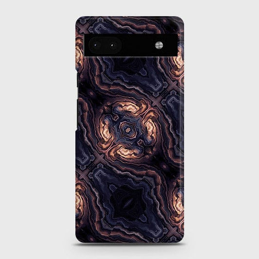 Google Pixel 6a Cover - Source of Creativity Trendy Printed Hard Case with Life Time Colors Guarantee