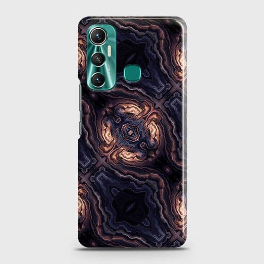 Infinix Hot 11 Cover - Source of Creativity Trendy Printed Hard Case with Life Time Colors Guarantee