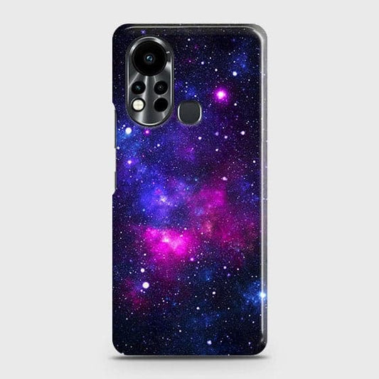 Infinix Hot 11s Cover - Dark Galaxy Stars Modern Printed Hard Case with Life Time Colors Guarantee